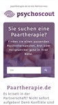 Mobile Screenshot of paartherapie.de