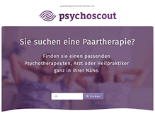 Tablet Screenshot of paartherapie.de